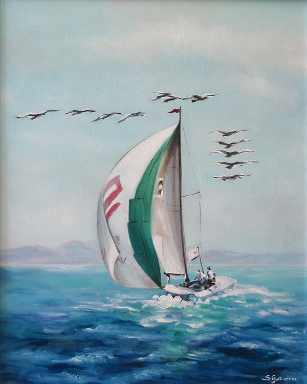 Veleiro - 40 x 50 - OST